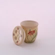 Fogkefetartó pipacsos