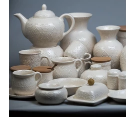 Fehér írókás kerámia (ÚJ!)