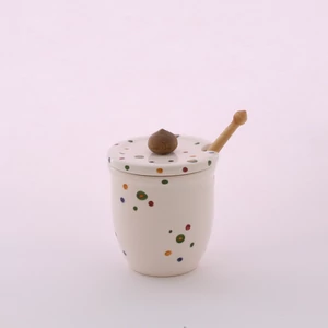 Méztartó nagy - pöttyös