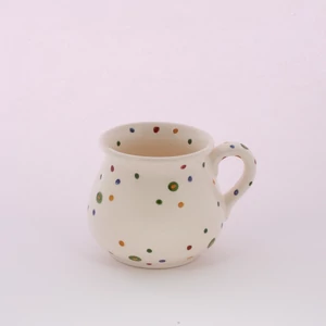 Teás bögre pöttyös