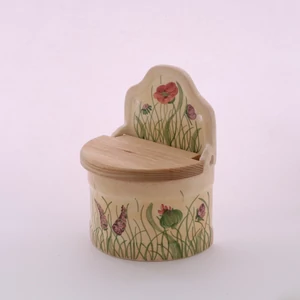 Fali sótartó pipacsos