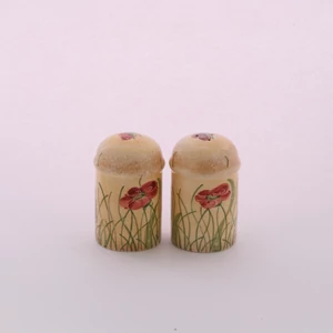 Só és bors szóró 2 darabos pipacsos